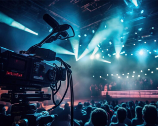 Web development service for entertainment industry